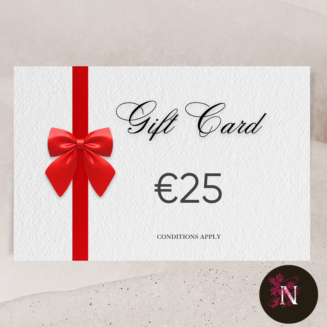 Notionz Gift Card (€10, €25, €30, €50, €100)
