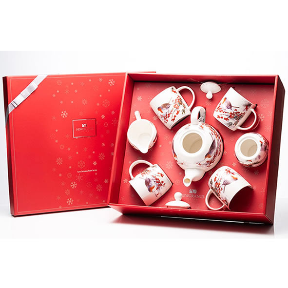 7 Piece Robin Teaset