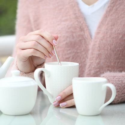 WHITE MUGS SET OF SIX