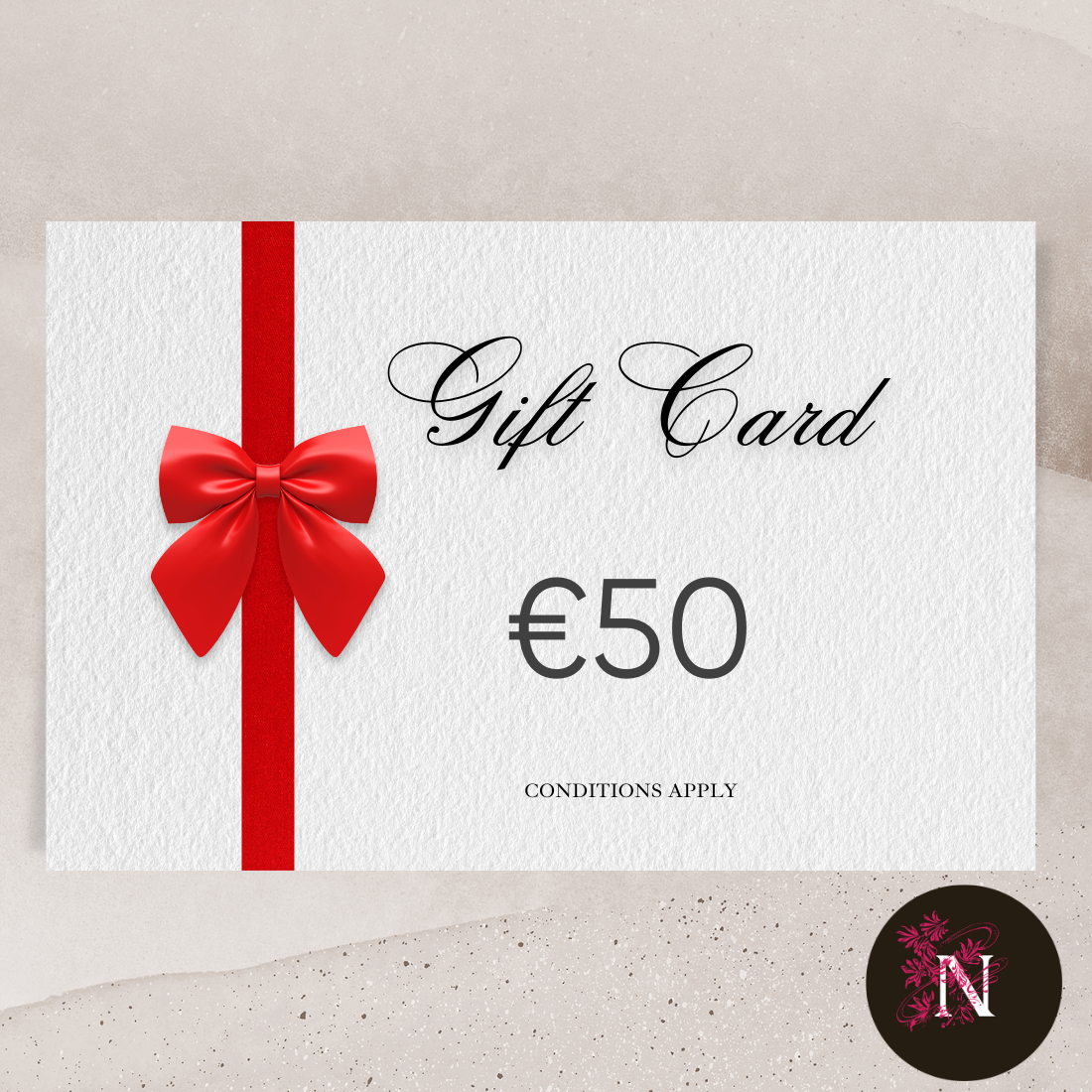Notionz Gift Card (€10, €25, €30, €50, €100)