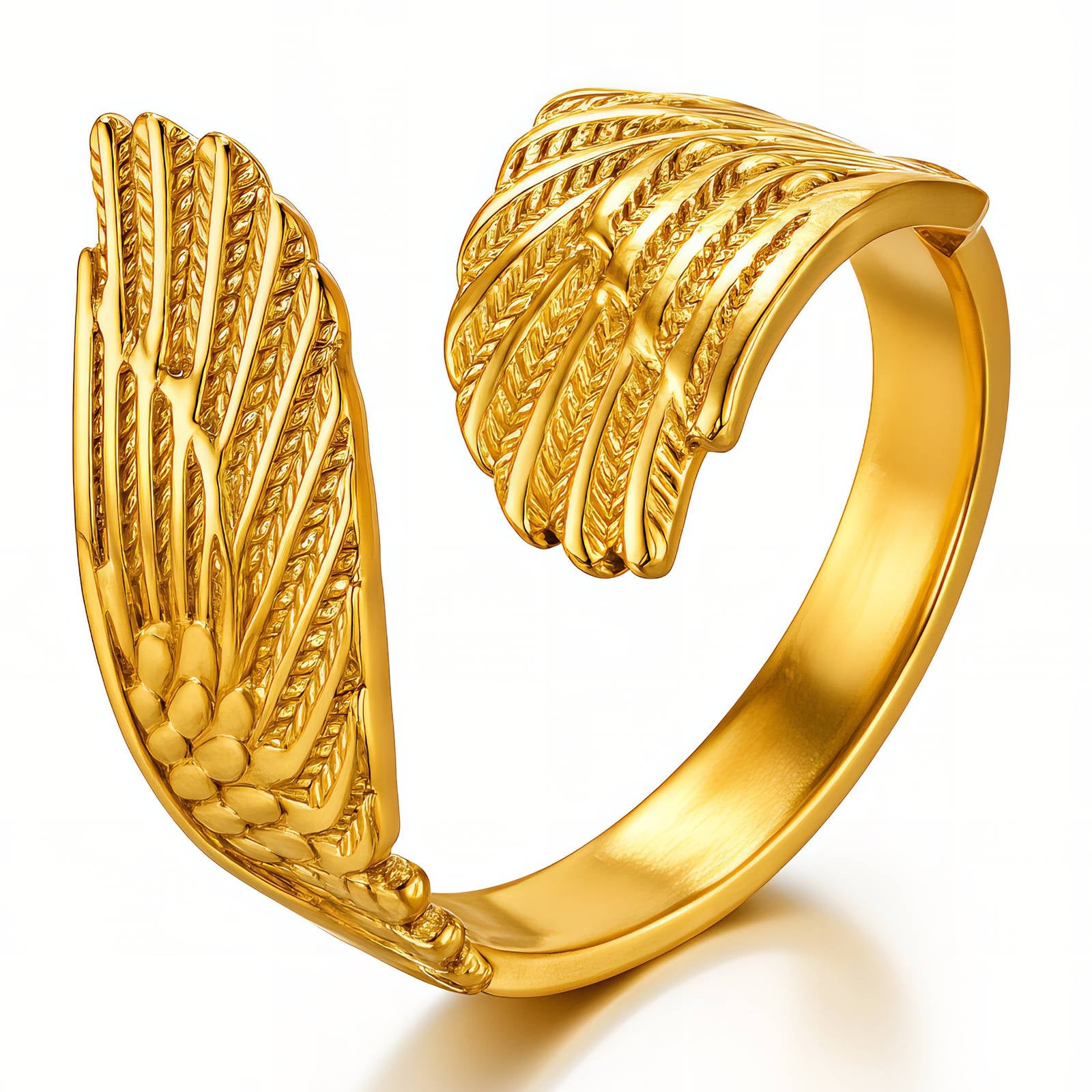 Leaves 18k Gold Plated Ring