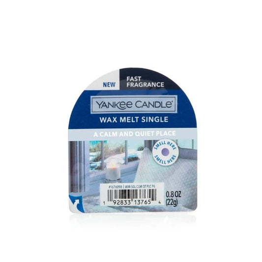 A calm and quiet place yankee candle wax melt