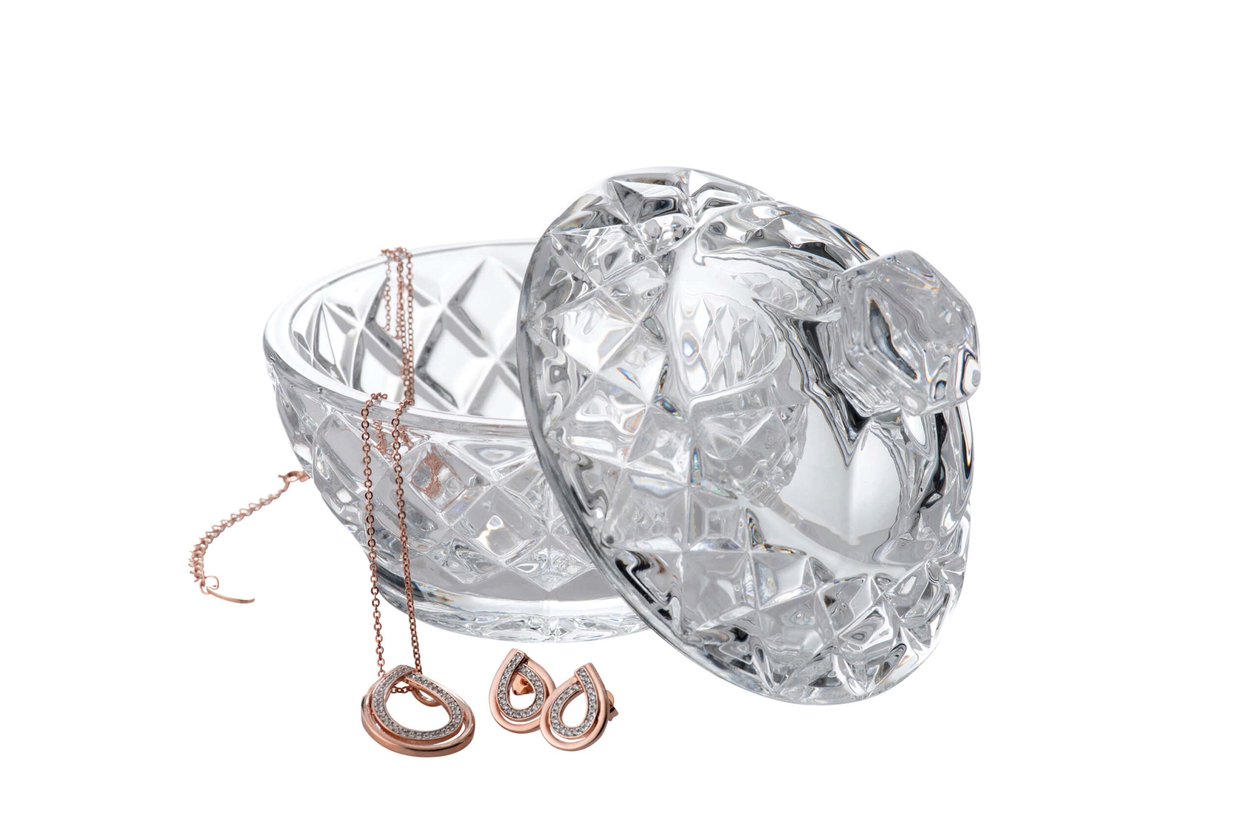 Galway Crystal Ashford Trinket Box