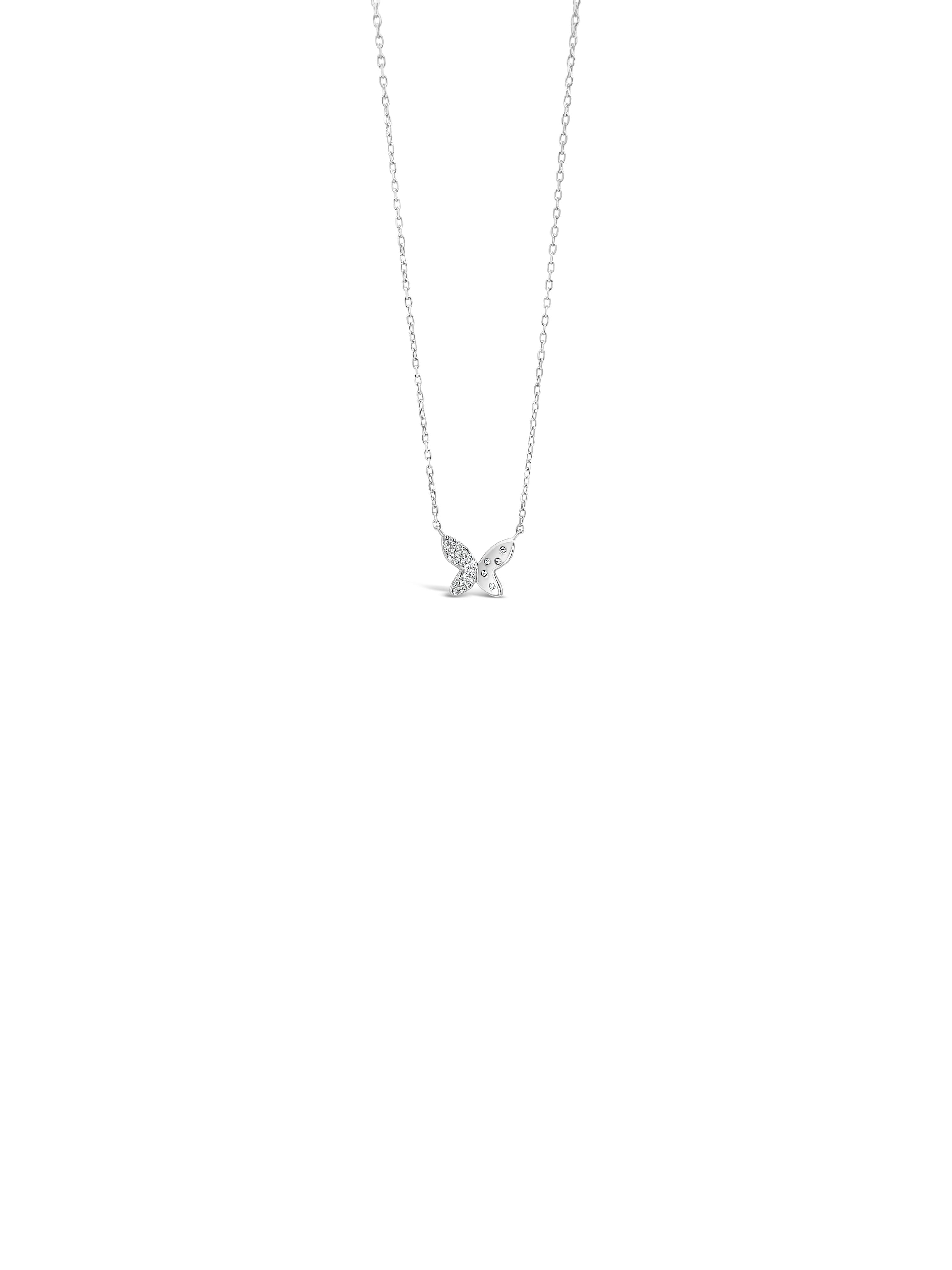 Silver butterfly  pendant