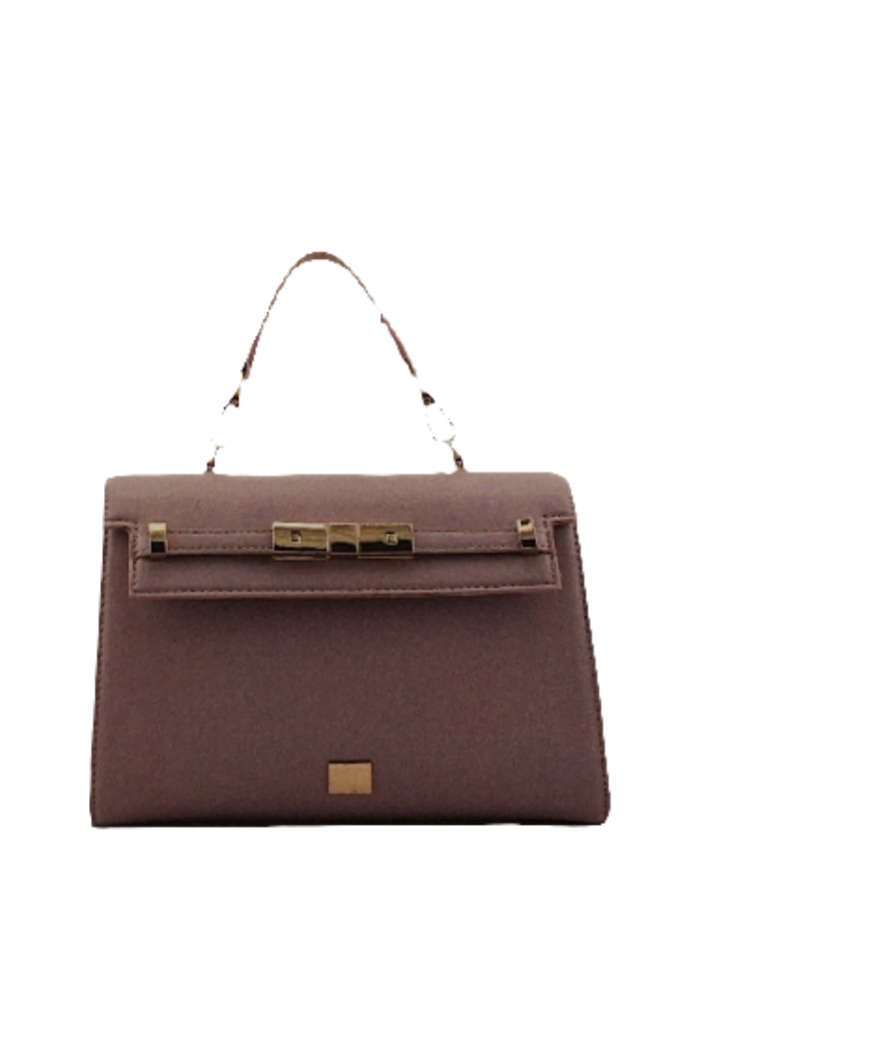Moritz Flapover Top Handle Bag Rose