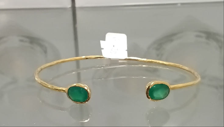Green Onyx bangle