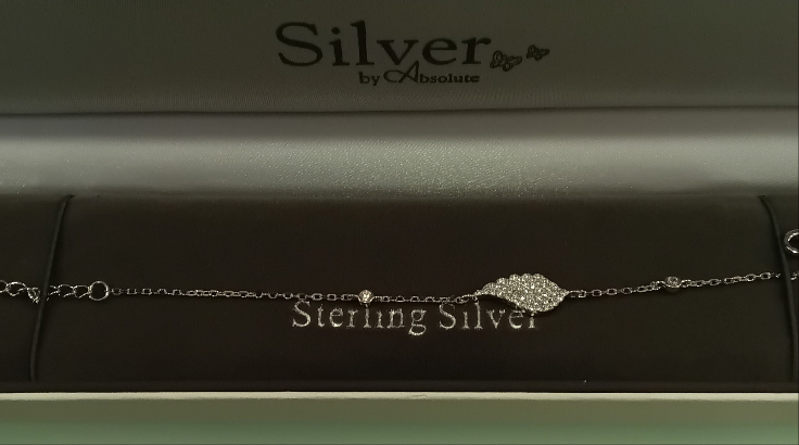 Silver by Absolute Angel Wing Bracelet