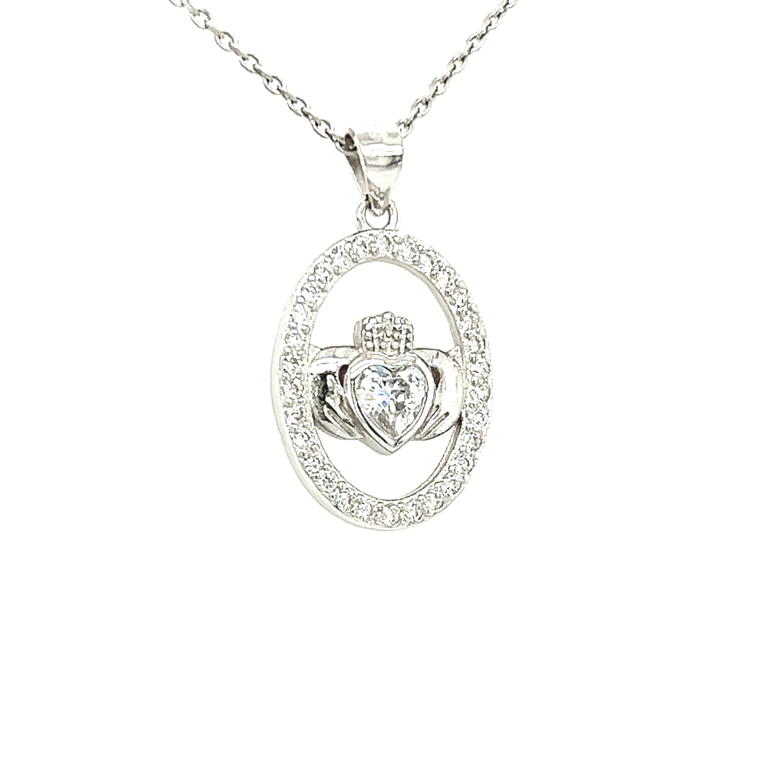 Cailin Claddagh Pendant
