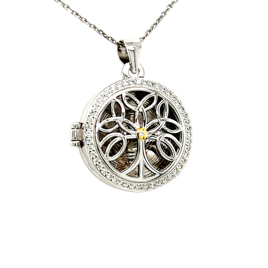 Cailin Tree of Life Silver Locket