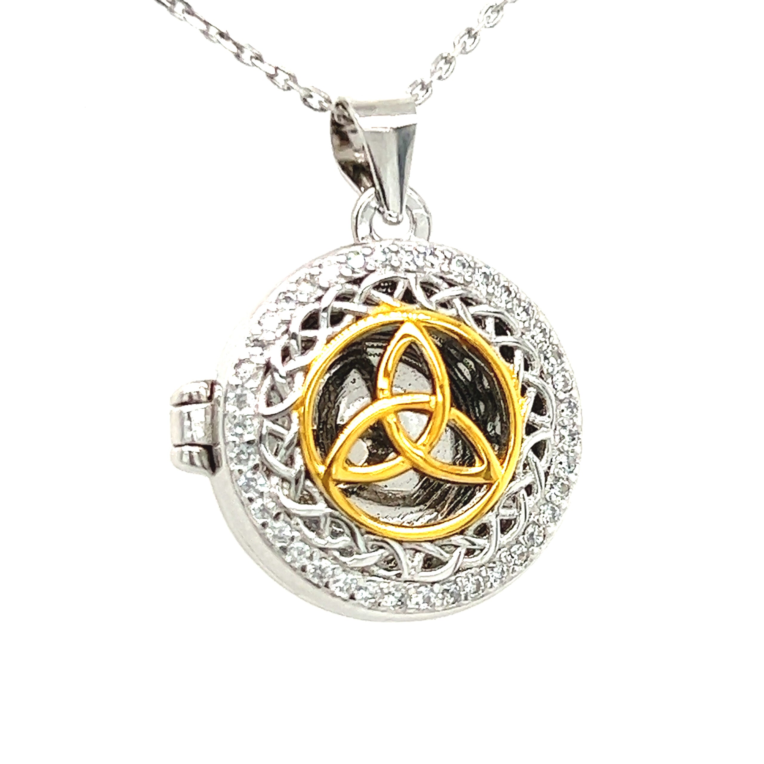 Cailin Trinity Gold/Silver Locket