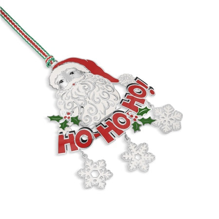 Santa Ho Ho Ho Christmas Tree Decoration