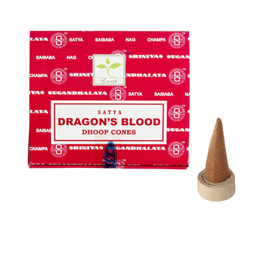 Dragons Blood Dhoop Cones by Satya