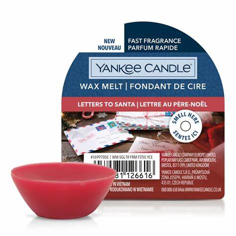 Yankee Wax melt Letters To Santa