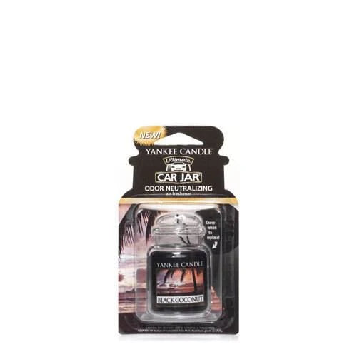 Yankee Candle Car Jar Ultimate Black Coconut