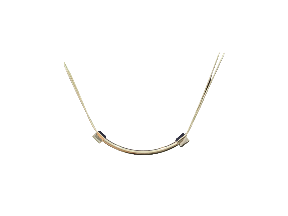 Absolute Silverplated Necklace with Silver Bar