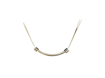 Absolute Silverplated Necklace with Silver Bar