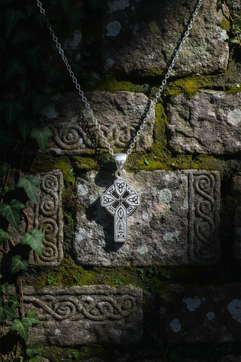 Celtic Cross - Stone Wall