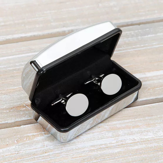 Mens Oval Cufflink