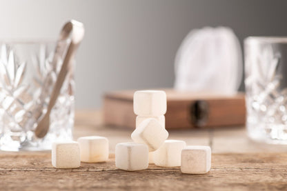 Galway Crystal Cooling Stones  Gift Set White Jade