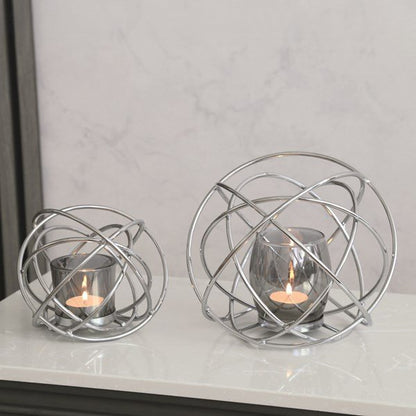 Trinity circle  tea lights holder 21 cm