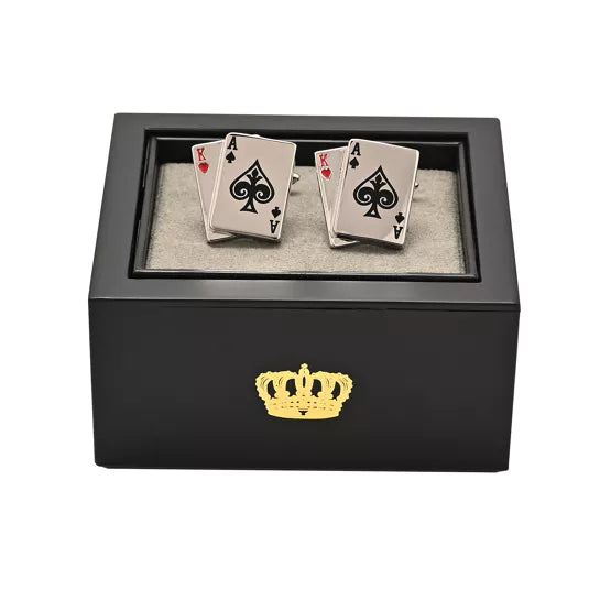 Playing Card Cufflink