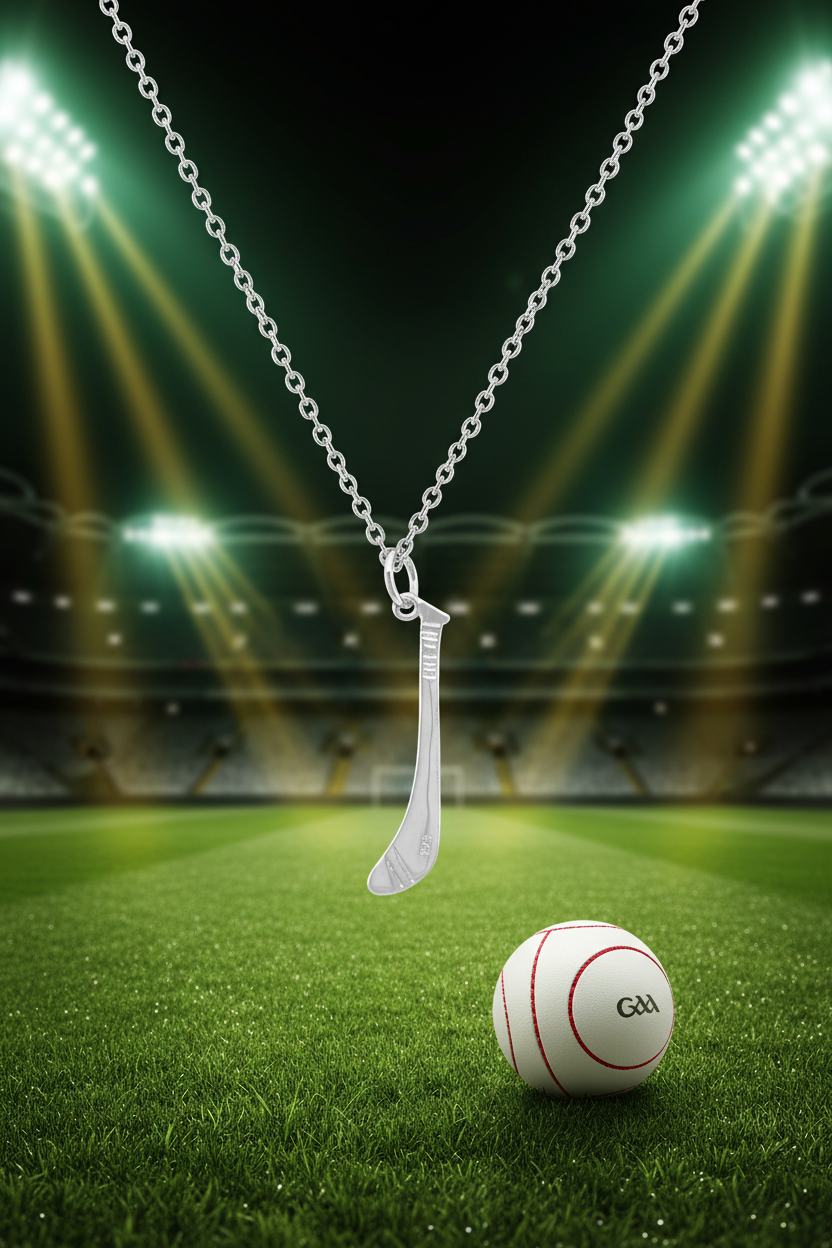Hurley Pendant - GAA Pitch