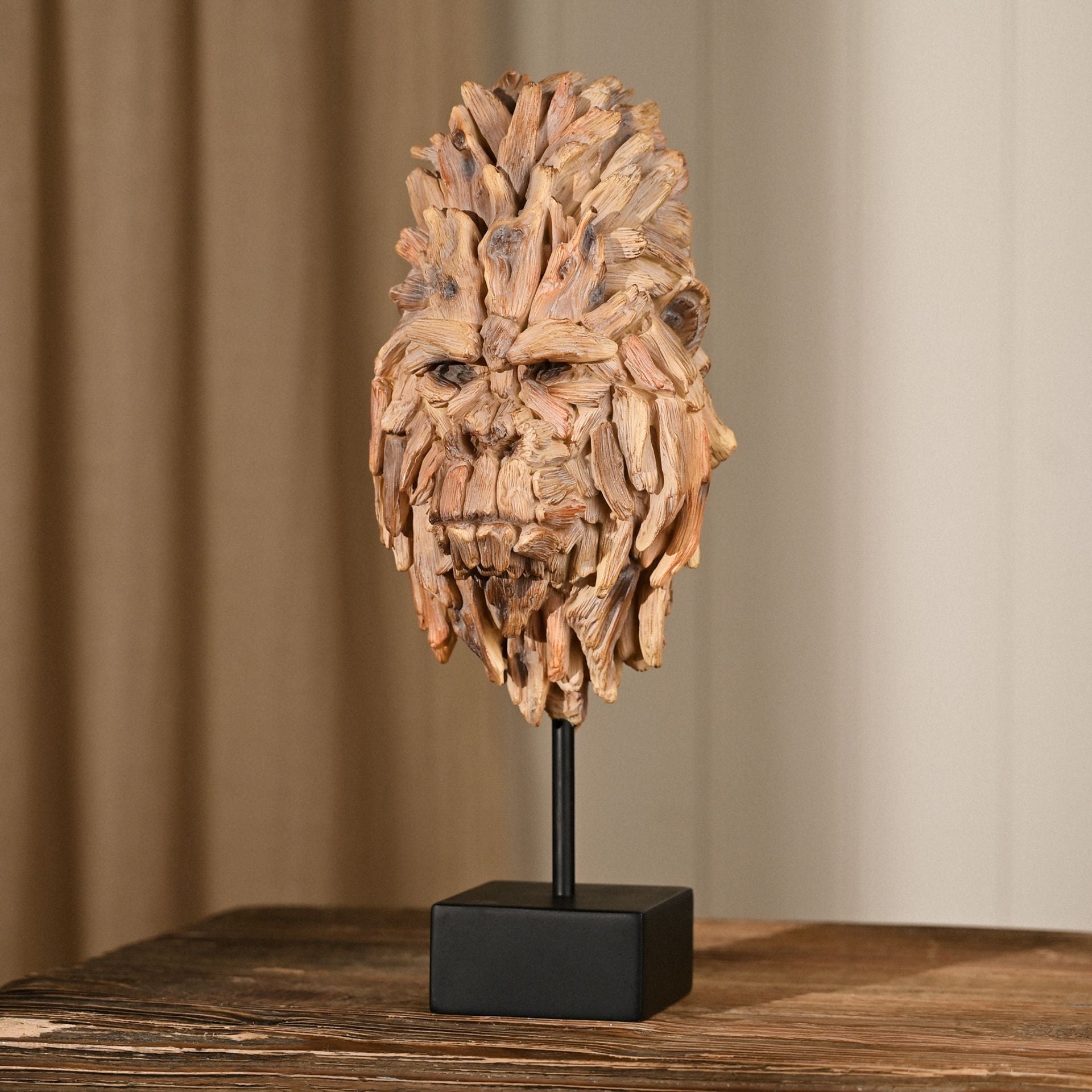 Nature craft Resin Driftwood Gorilla Head