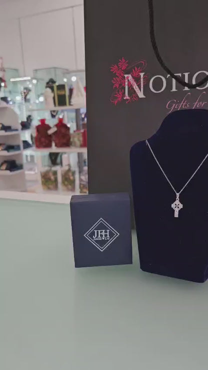 925 Sterling Silver Celtic Cross Pendant