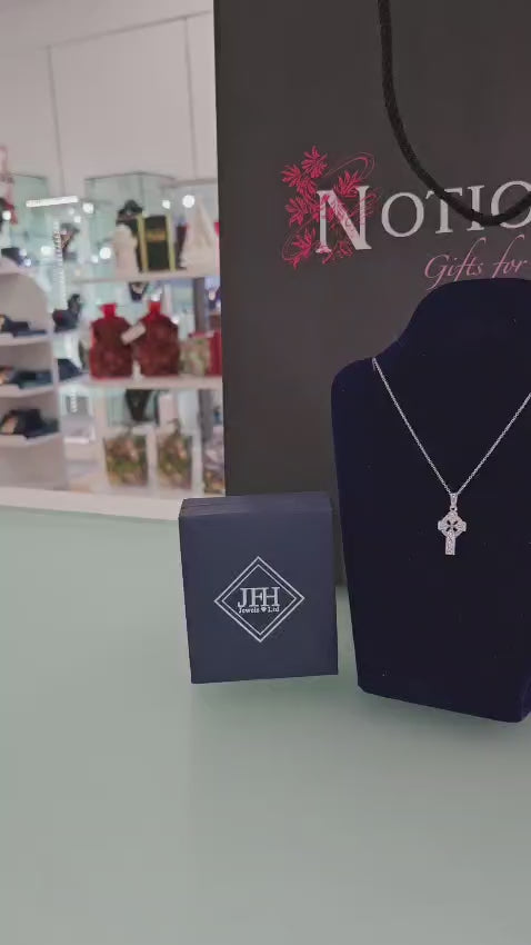 925 Sterling Silver Celtic Cross Pendant