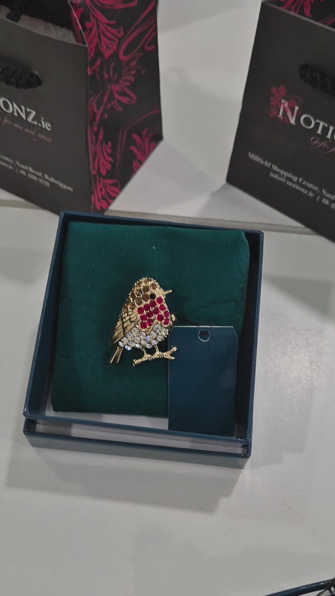 Robin Brooch