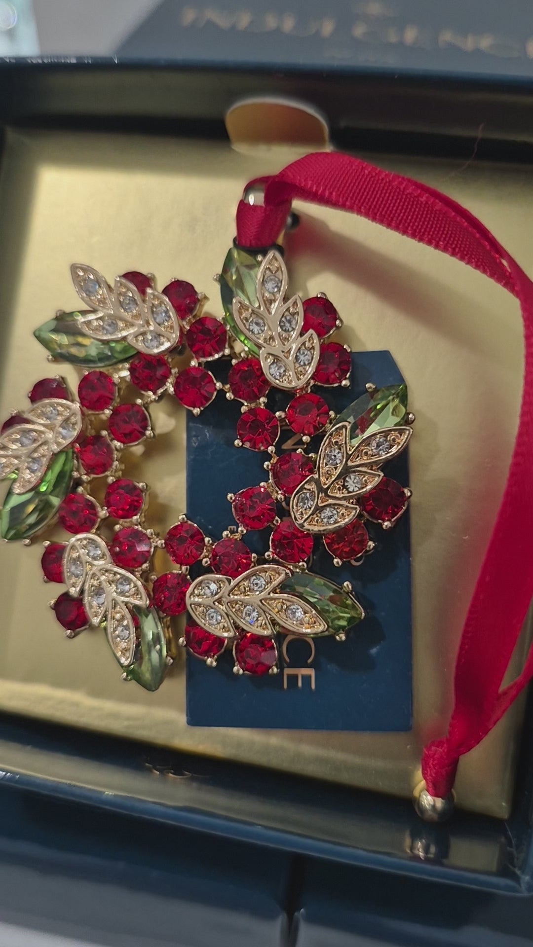 Christmas Wreath Tree Decoration