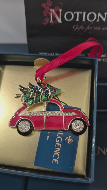 Car with Tree Christmas Tree Decoration
