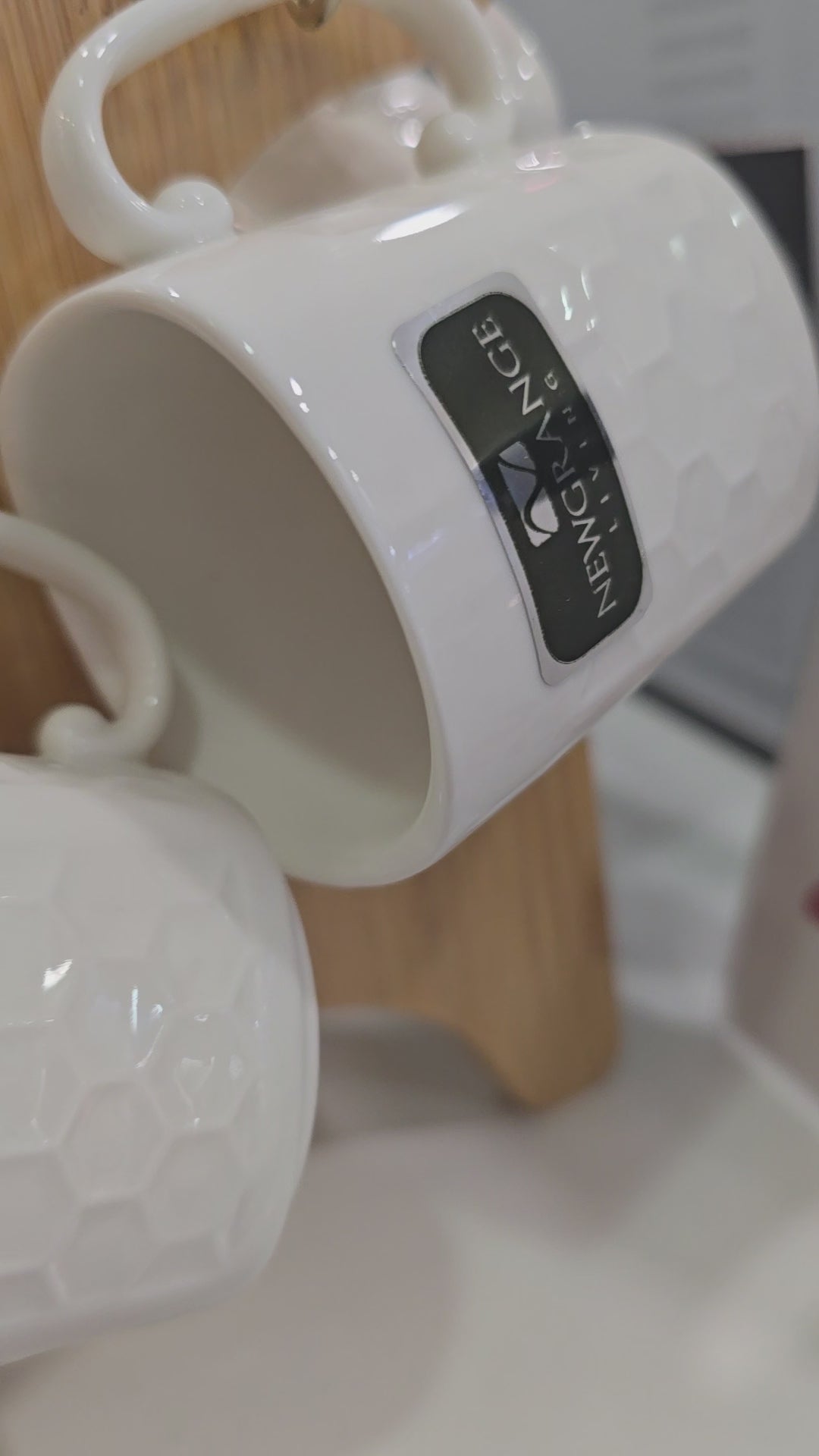 Newgrange Ceramic 6 piece  Expresso