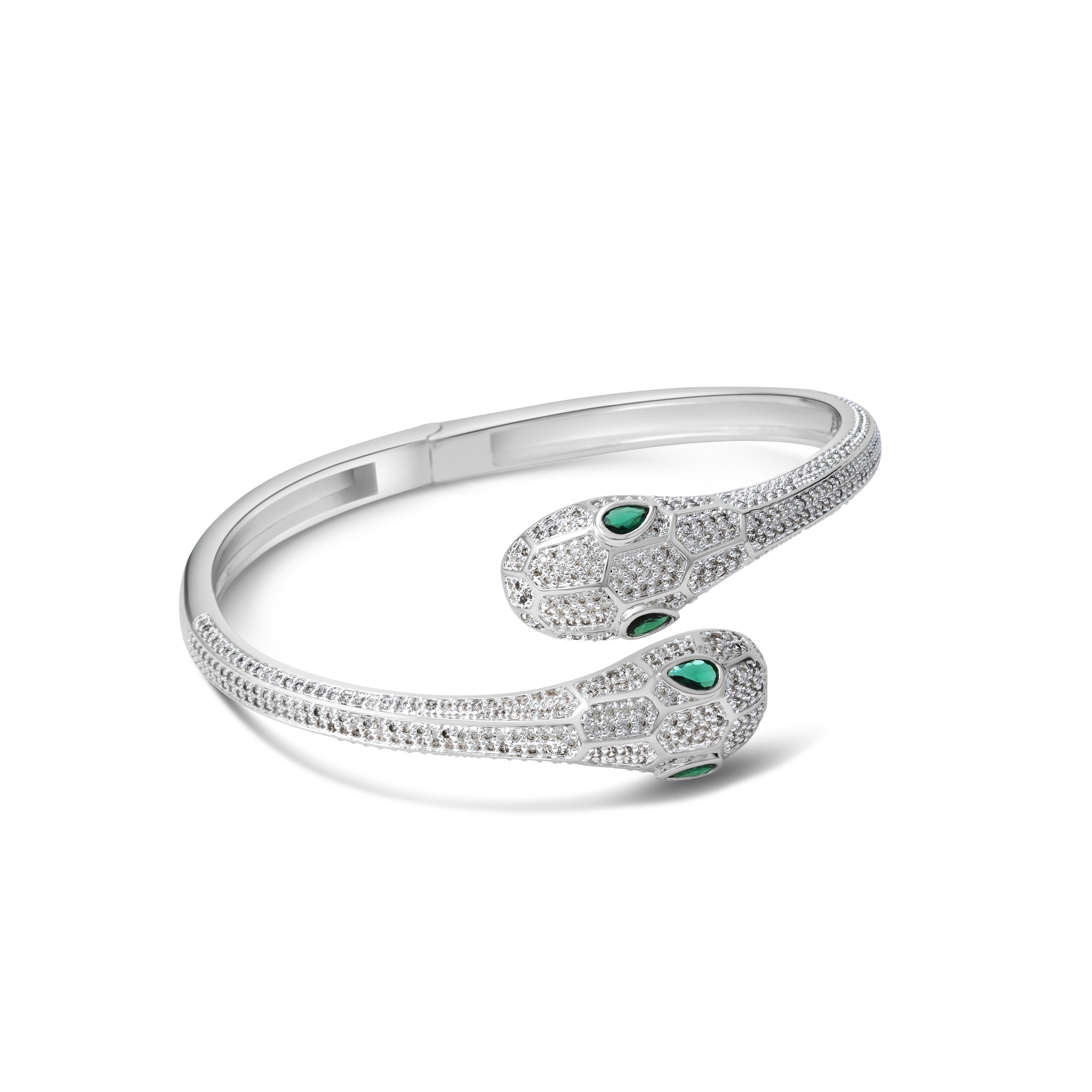 Newbridge Silverplated  Serpent Bangle