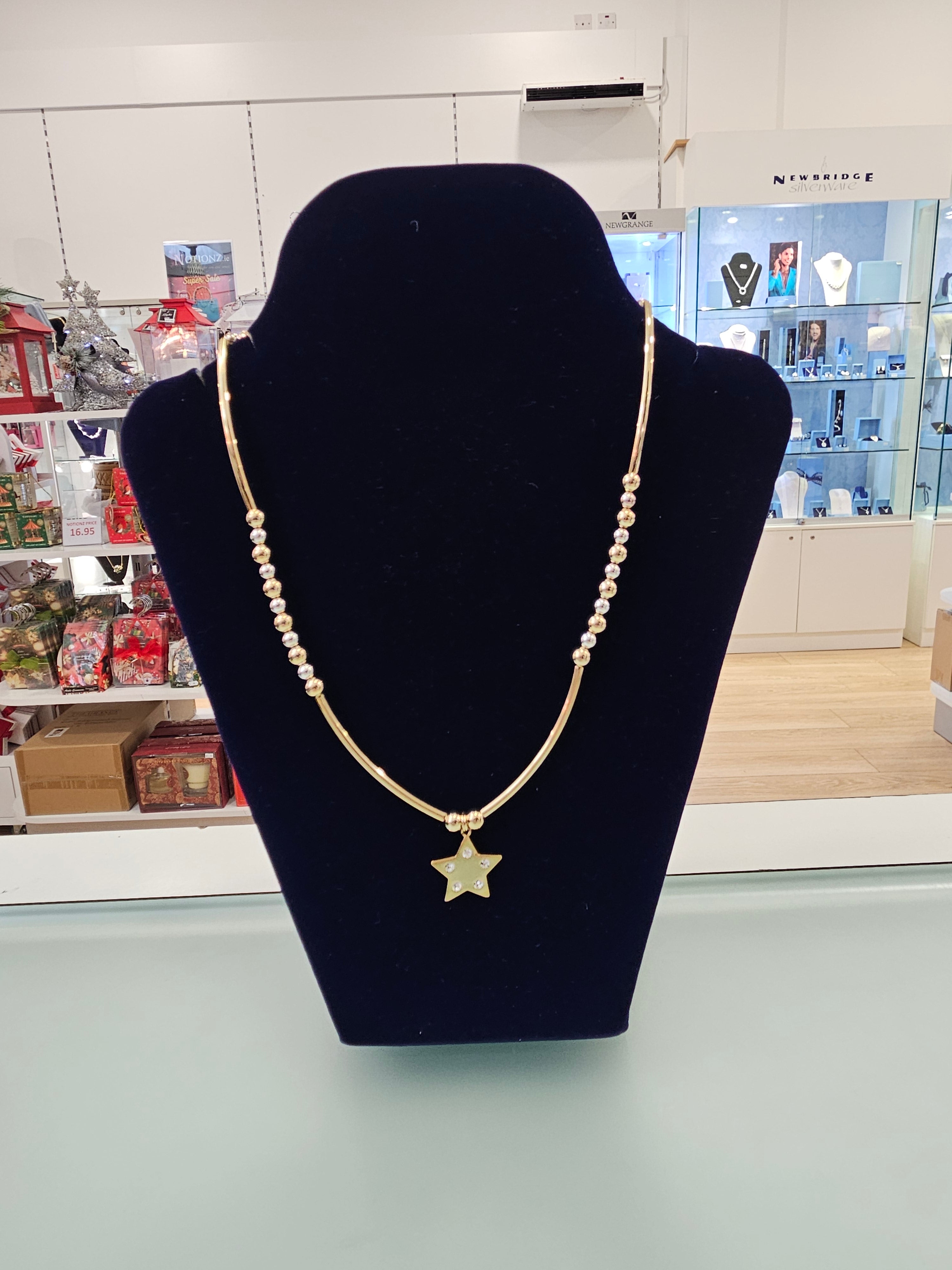 Absolute Necklace 2-Tone with Star