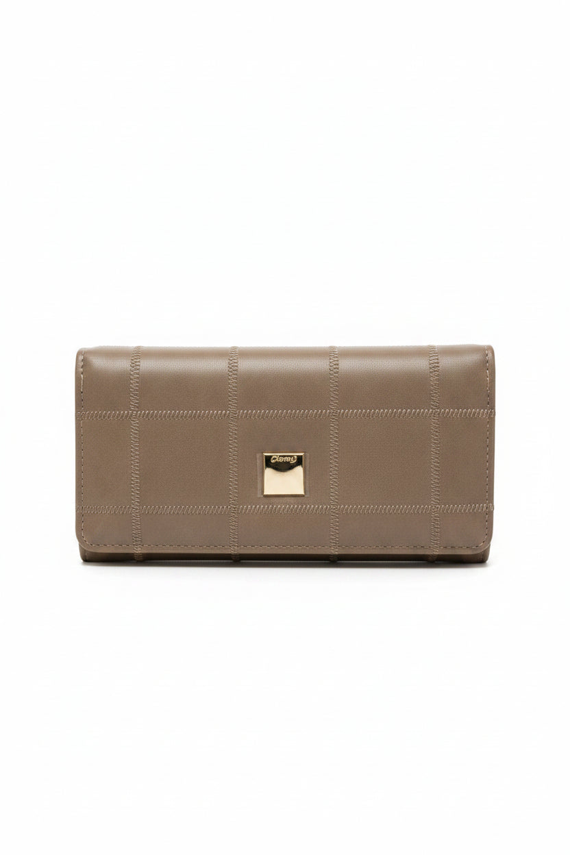 Gionni Jet 19cm Zip & Button Purse