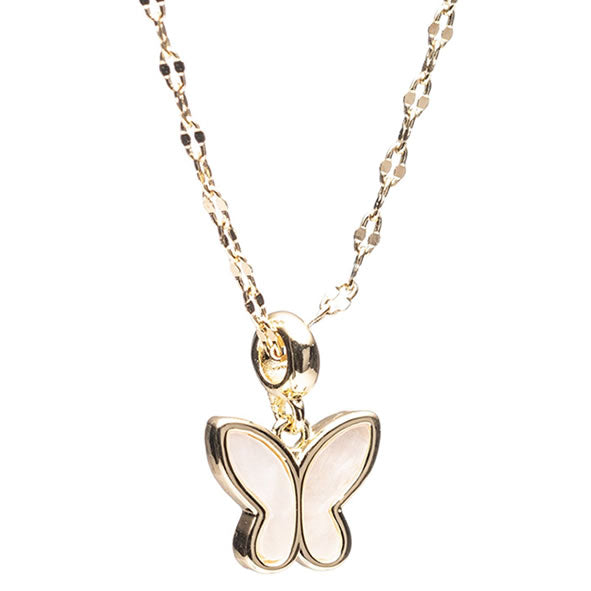 Gold Butterfly Pendant