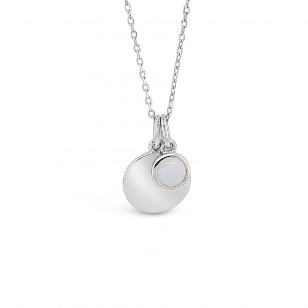 Absolute Sterling Silver October Birthstone Necklace