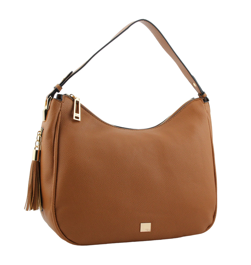 Nova Hobo Bag Beige, Tan