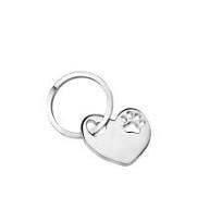 Newbridge Paw Print Keyring