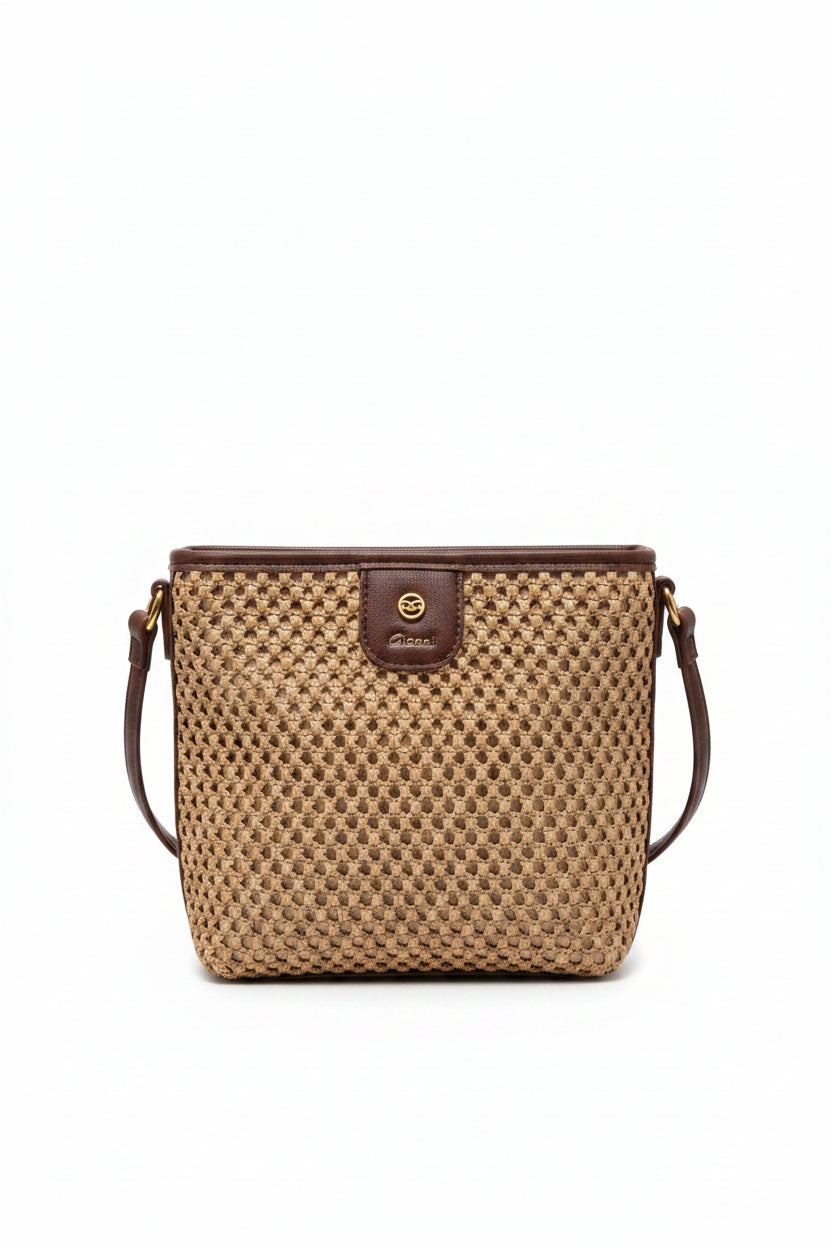 Brown Crossbody  bag