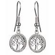 Newgrange Silver Tree of Life Earrings