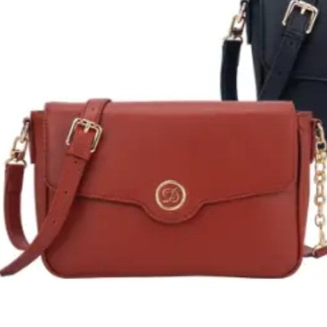 Aspen Flap Over Black/Tan Dice