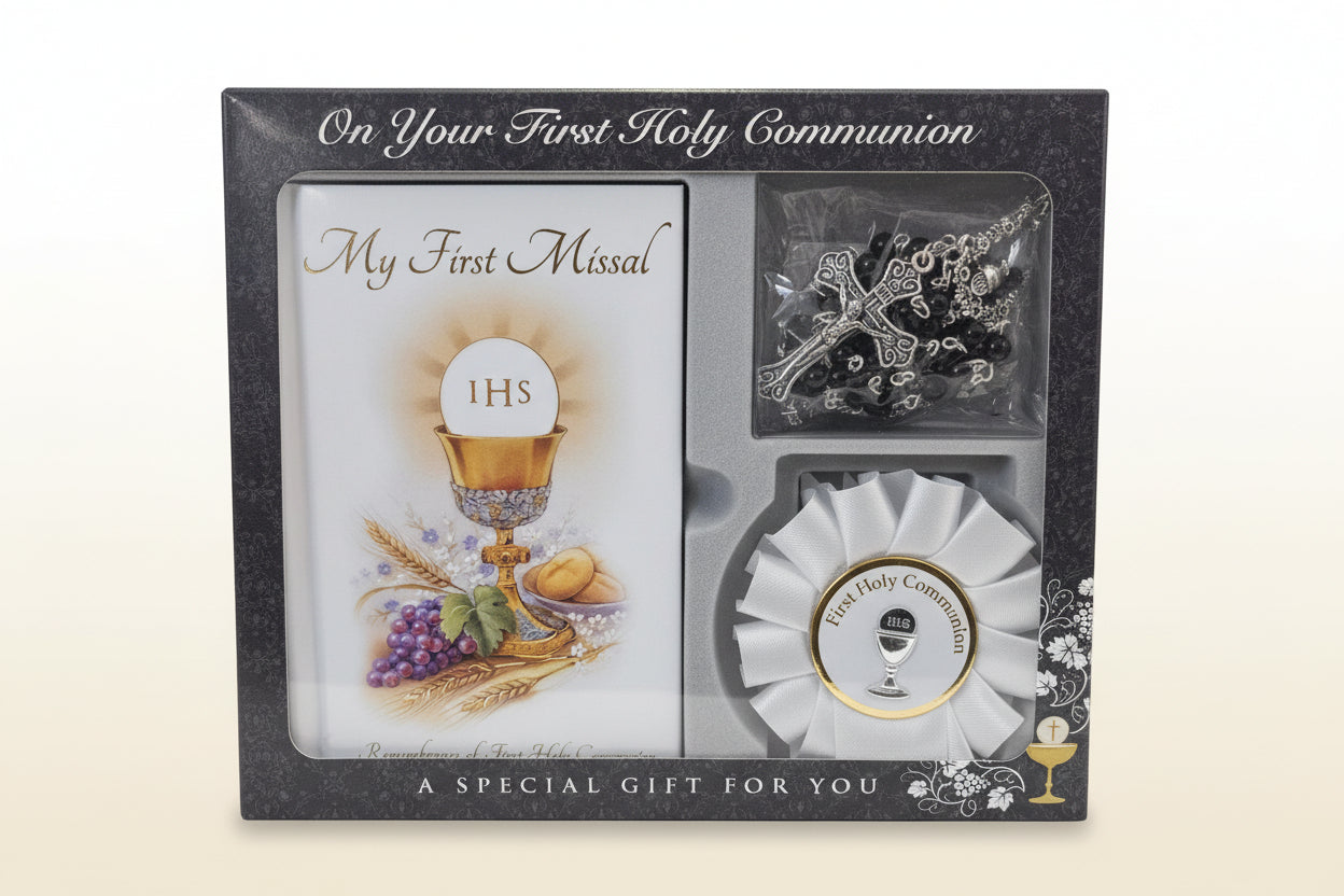 My first holy communion  set for boys