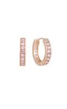 Tipperary HALO SUNSET Mini Pink Hoop Earrings