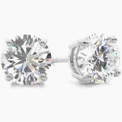 Cristallo Sterling Silver Kids Stud Earring