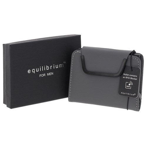 EQ For Men Magnetic  Pop Up Credit Card Holdr Grey