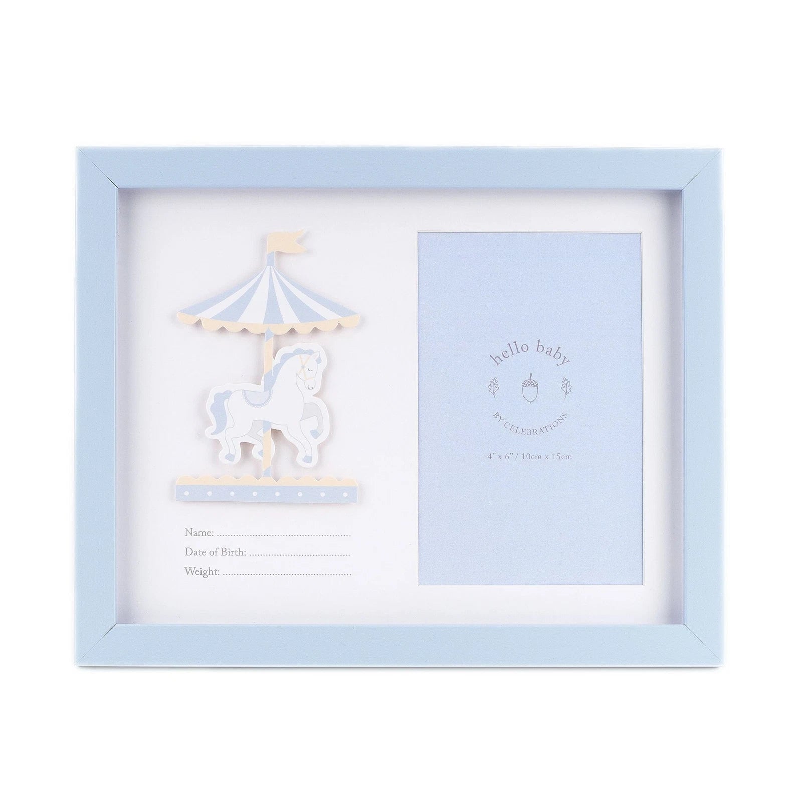Hello Baby Boy Frame 4x6