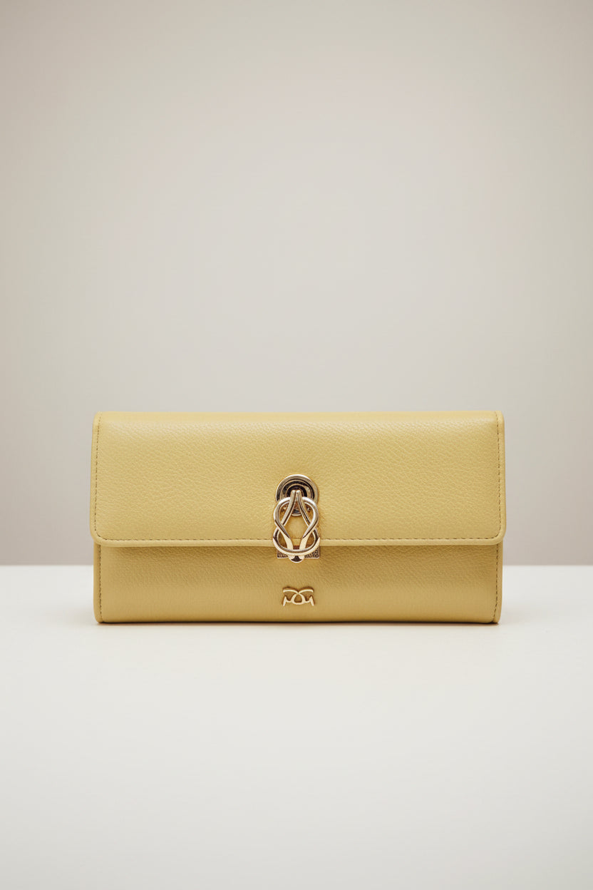 Gionni yellow ladies purse