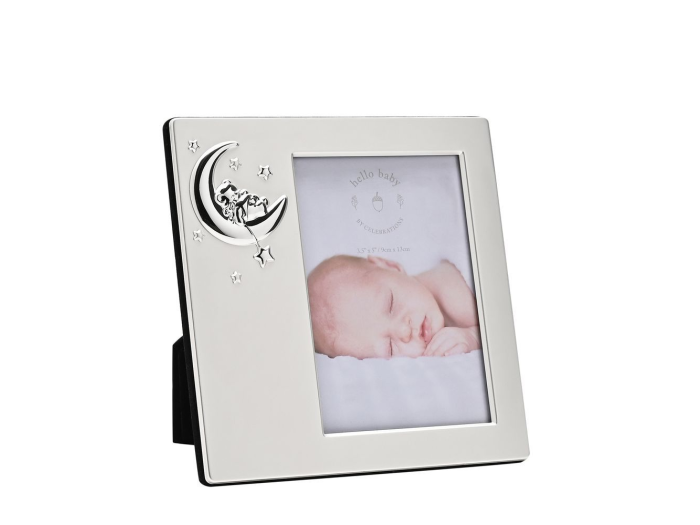 Baby Frame Moon Stars 3.5x5